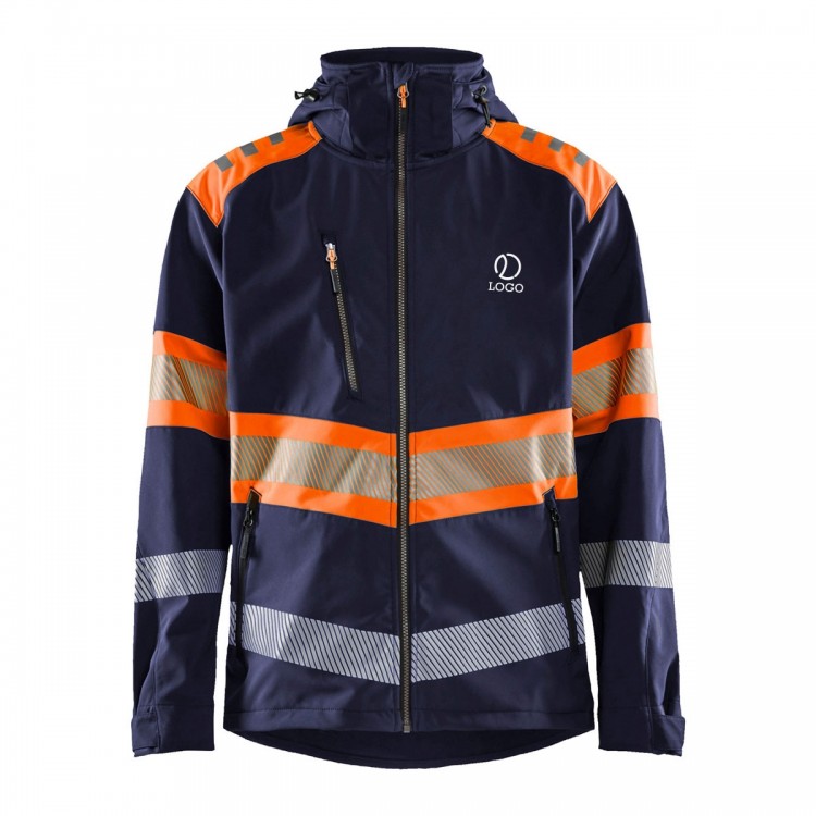 High Vis Softshell Jacke