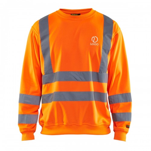 High Vis Sweatshirt Orange