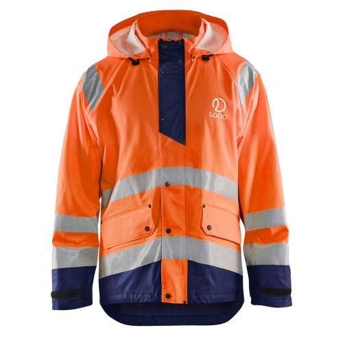 High Vis Regenjacke Level 1